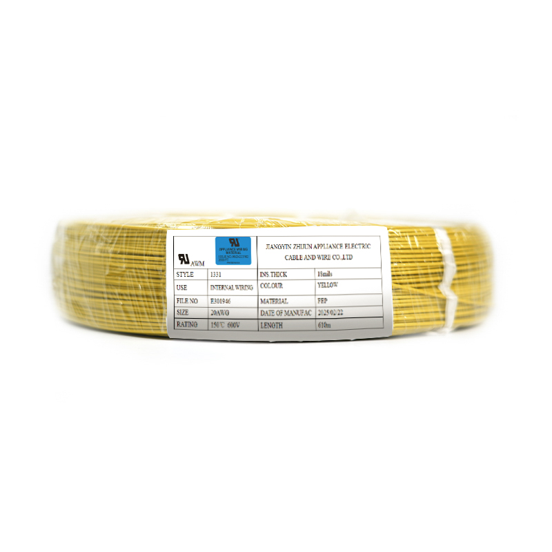 UL1330/1331 Filo fluoroplastico certificato UL Resistente alle alte temperature 200°C UL1330/1331 Filo fluoroplastico certificato UL Resistente alle alte temperature 200°C